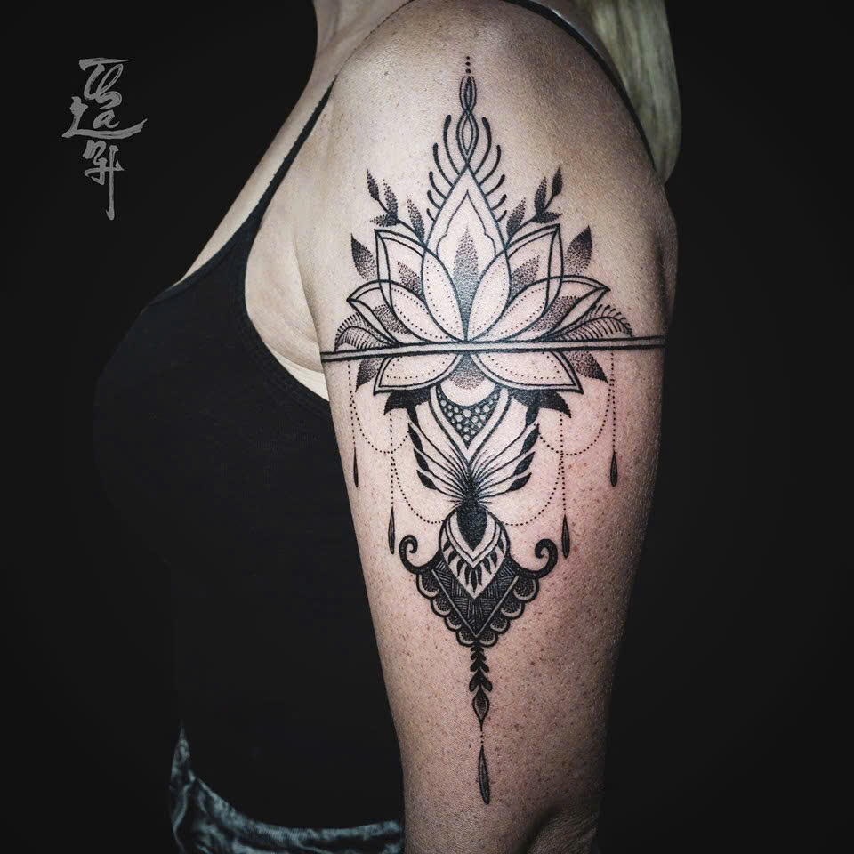 Explore the Mandala Tattoo at Lathanh Tattoo Shop