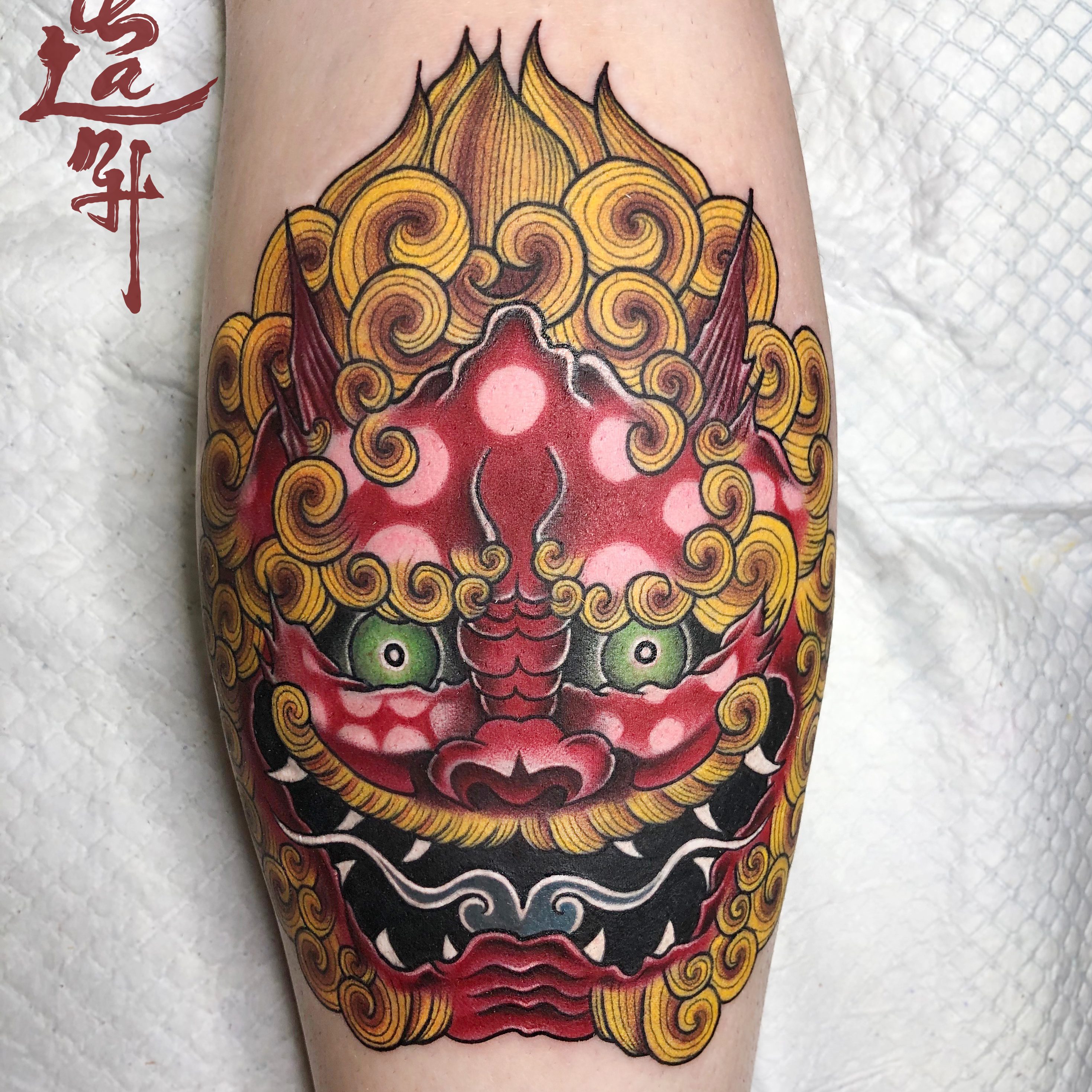 Foo Dog Tattoo : The Perfect Symbol of Strength and Protection